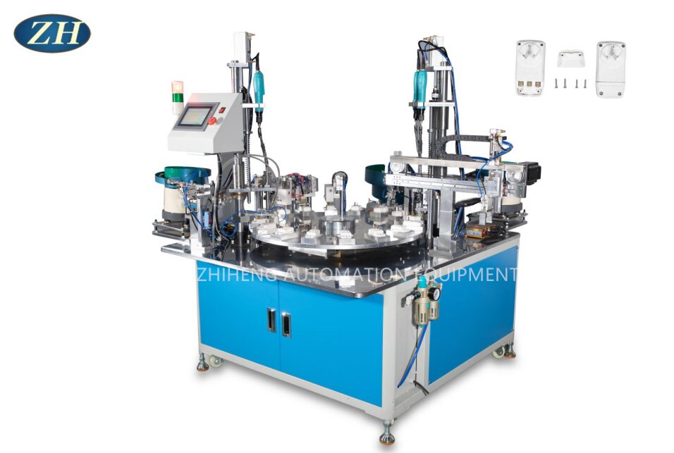 Yarı otomatik sızıntı koruma fişi test vidalı makine hattı güvenilirliği